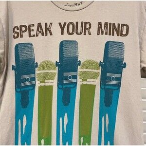 T-Shirt 1981 Vintage Speak Your Mind Medium